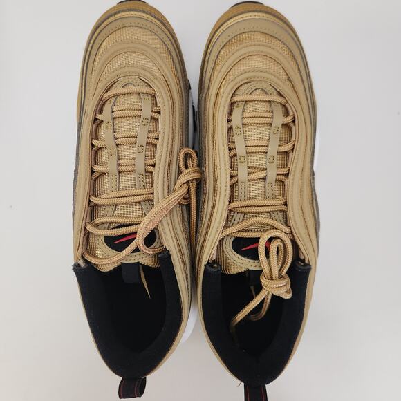 Women's Nike air max 97 OG  size 9.5  Metallic gold/varsity red  DQ91310700 - Picture 6 of 10